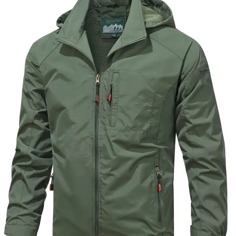 Gian | Jacke Herren Outdoor Mit Kapuze Wasserabweisend