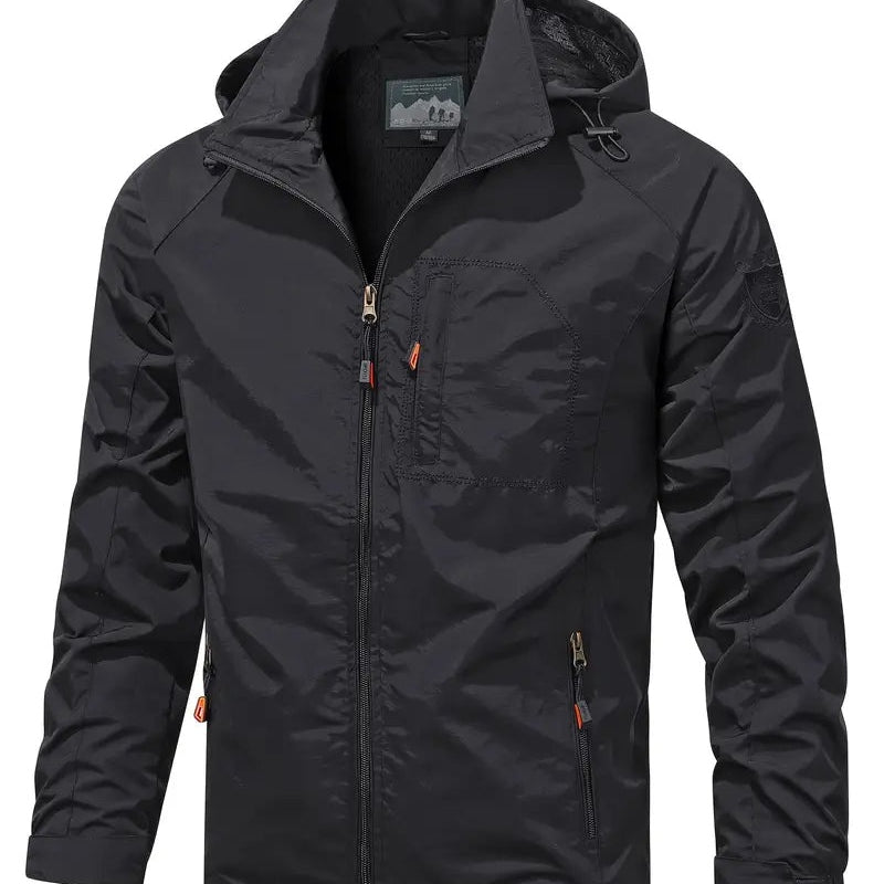 Gian | Jacke Herren Outdoor Mit Kapuze Wasserabweisend