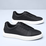 Gian | Sneaker Leder Herren Elastische Schnürung