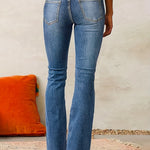 Hanna | Farmernadrág Magas Derekú Női Bővülő Szárú Jeans
