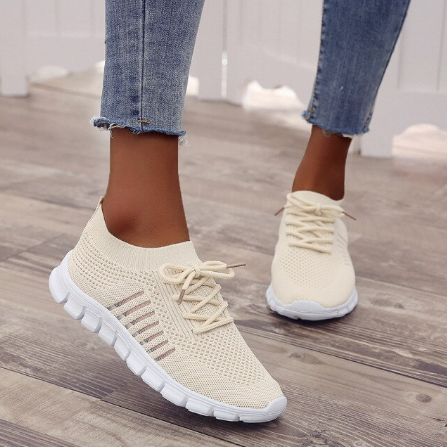 Hannah | Sneaker Damen Mesh Leicht Schnürer