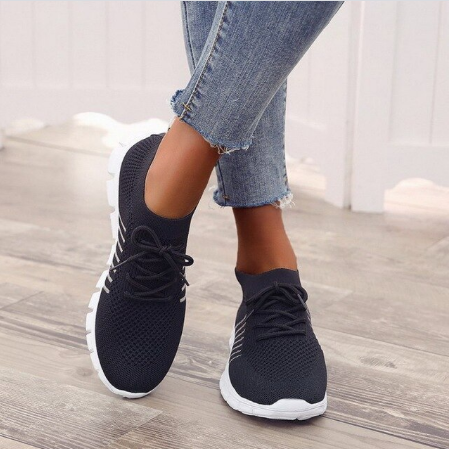 Hannah | Sneaker Damen Mesh Leicht Schnürer