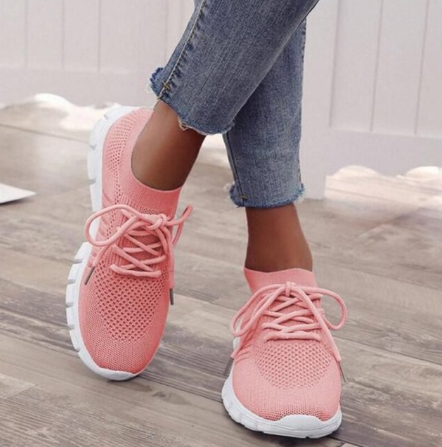 Hannah | Sneaker Damen Mesh Leicht Schnürer