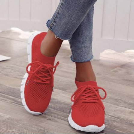 Hannah | Sneaker Damen Mesh Leicht Schnürer