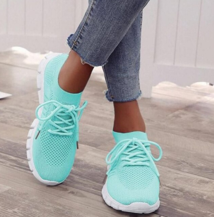Hannah | Sneaker Damen Mesh Leicht Schnürer