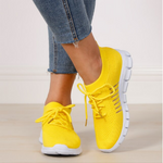 Hannah | Sneaker Damen Mesh Leicht Schnürer