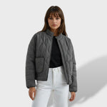 Irene | Steppjacke Damen Kurz Gesteppt ohne Kapuze