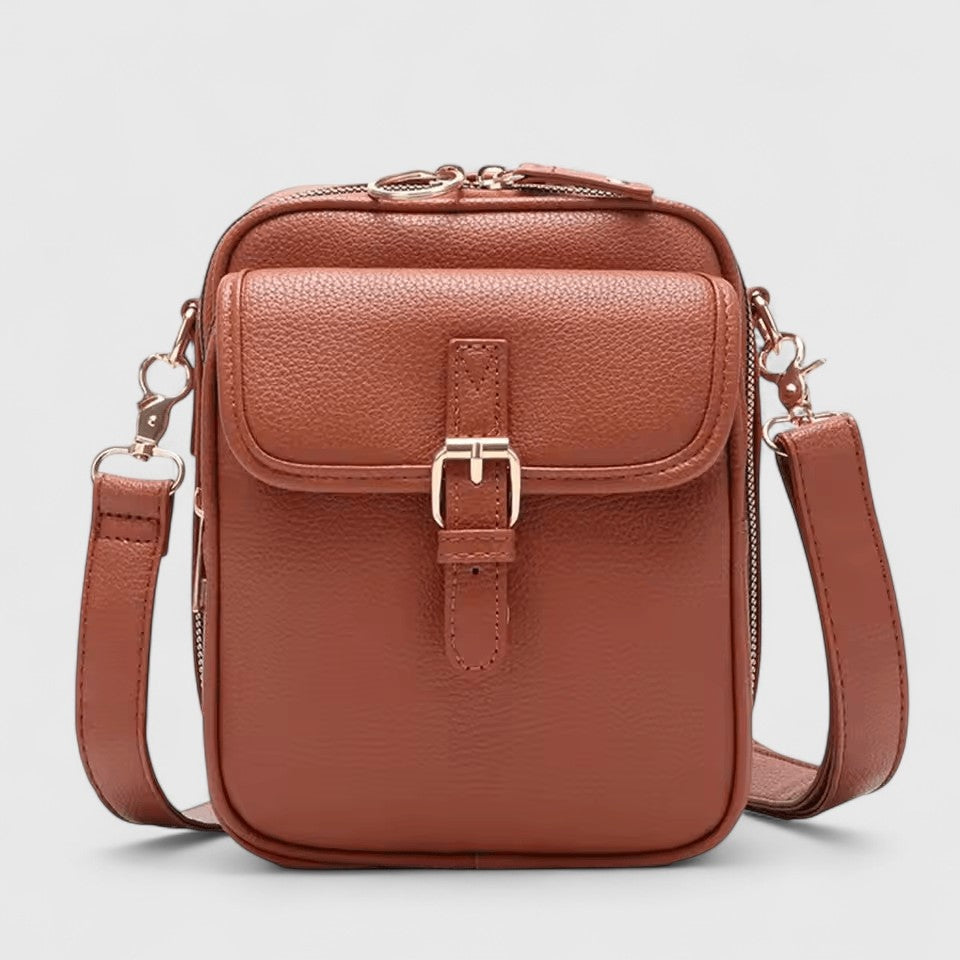 Judit | Crossbody Táska Női Bőr Csatos