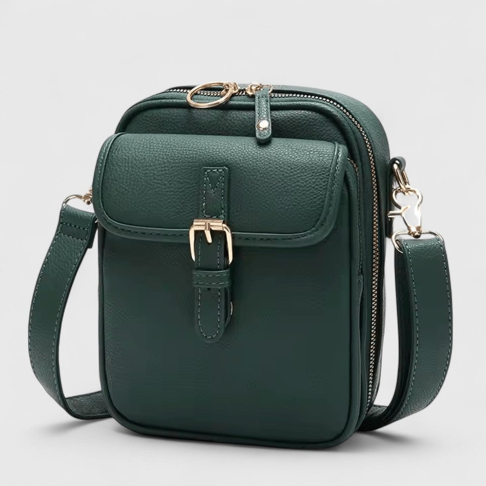 Judit | Crossbody Táska Női Bőr Csatos