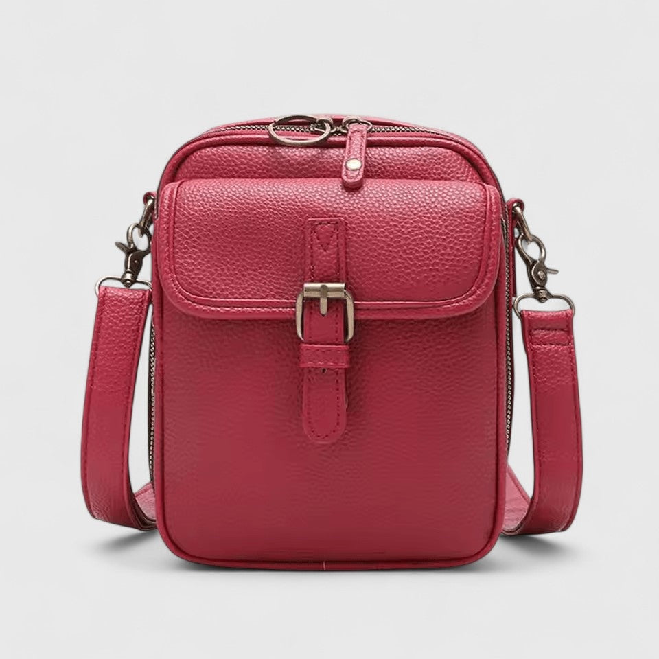 Judit | Crossbody Táska Női Bőr Csatos