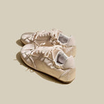 Judit | Sneaker Cipő Női Fűzős Selyem Felületű