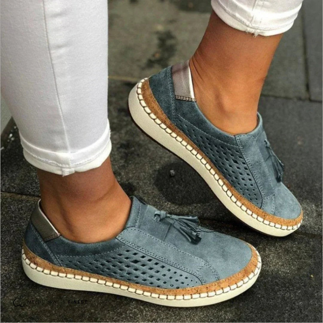 Kinga | Slip-On Sneaker Női Lyukacsos Ortopéd