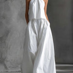 Klára | Két Részes Szett Női Halter Top Maxi Szoknya