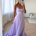 Krisztina | Alkalmi Maxi Ruha Női Pántos Elegáns