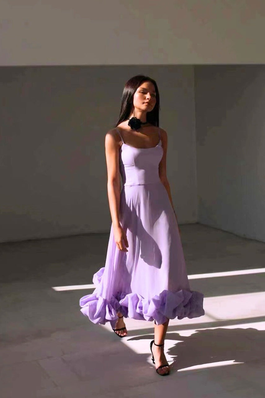 Krisztina | Alkalmi Maxi Ruha Női Pántos Elegáns