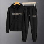 Leonie | Trainingsanzug Herren Hoodie Set mit Jogginghose Aufdruck