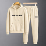 Leonie | Trainingsanzug Herren Hoodie Set mit Jogginghose Aufdruck
