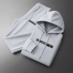 Leonie | Trainingsanzug Herren Hoodie Set mit Jogginghose Aufdruck