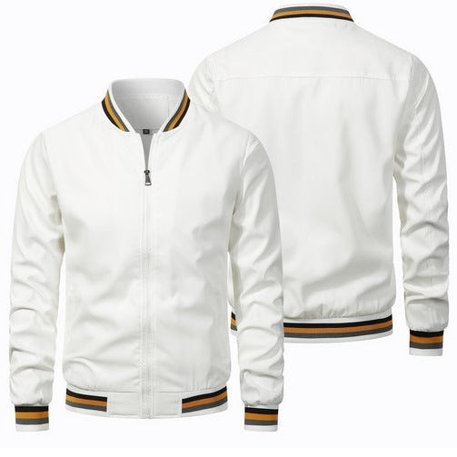 Levin | Bomberjacke Herren Varsity Collegejacke Reißverschluss