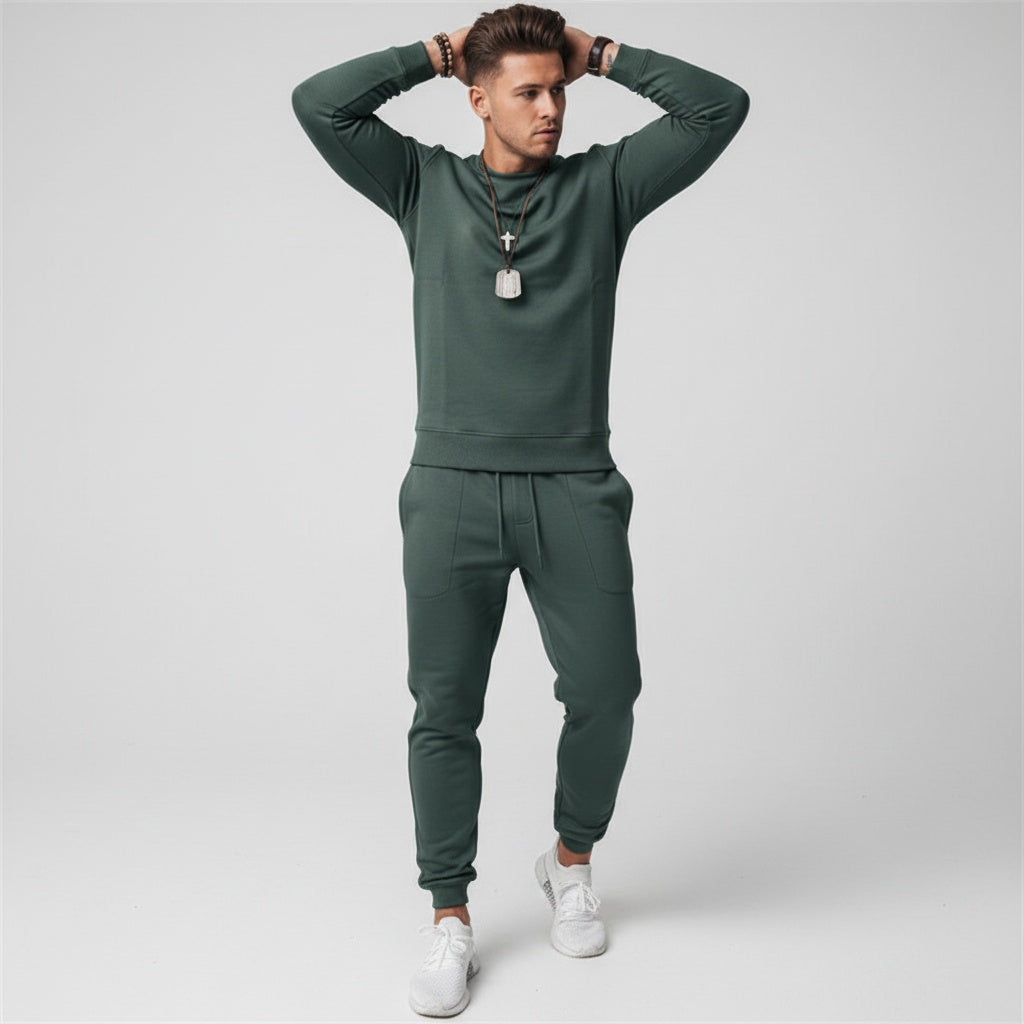 Levin | Trainingsanzug Herren Sweatshirt Jogger Set
