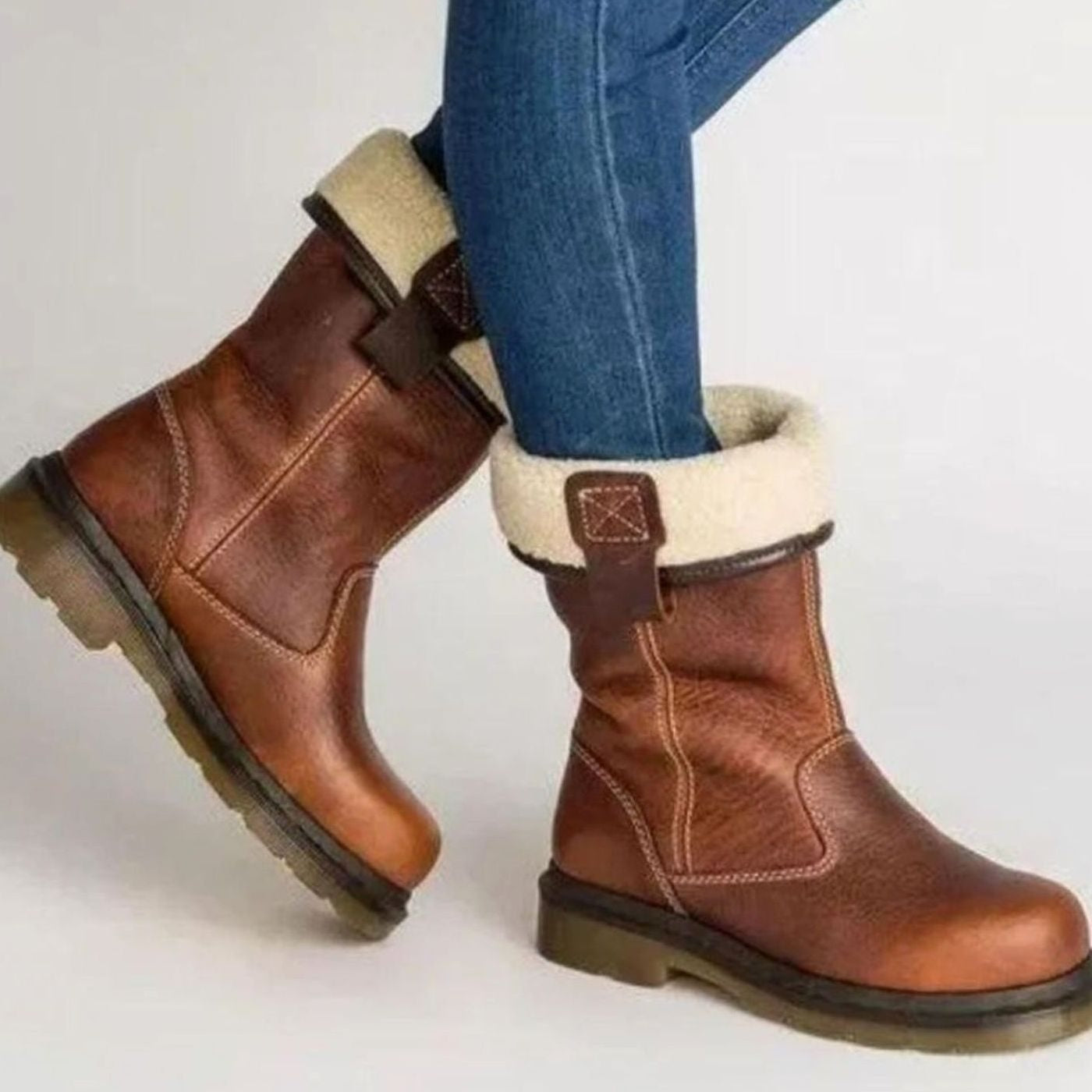 Liselotte | Chelsea Boots Damen Leder Warmfutter