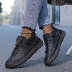 Liselotte | Sneaker Damen Wildleder Schnürung Orthopädische Sohle