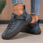 Liselotte | Sneaker Damen Wildleder Schnürung Orthopädische Sohle
