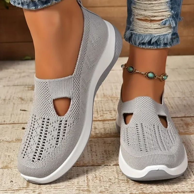 Márta | Mokaszin Női Kötött Anyagú Slip-on