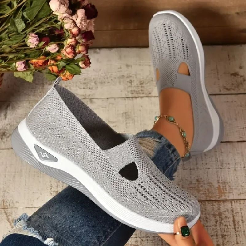 Márta | Mokaszin Női Kötött Anyagú Slip-on