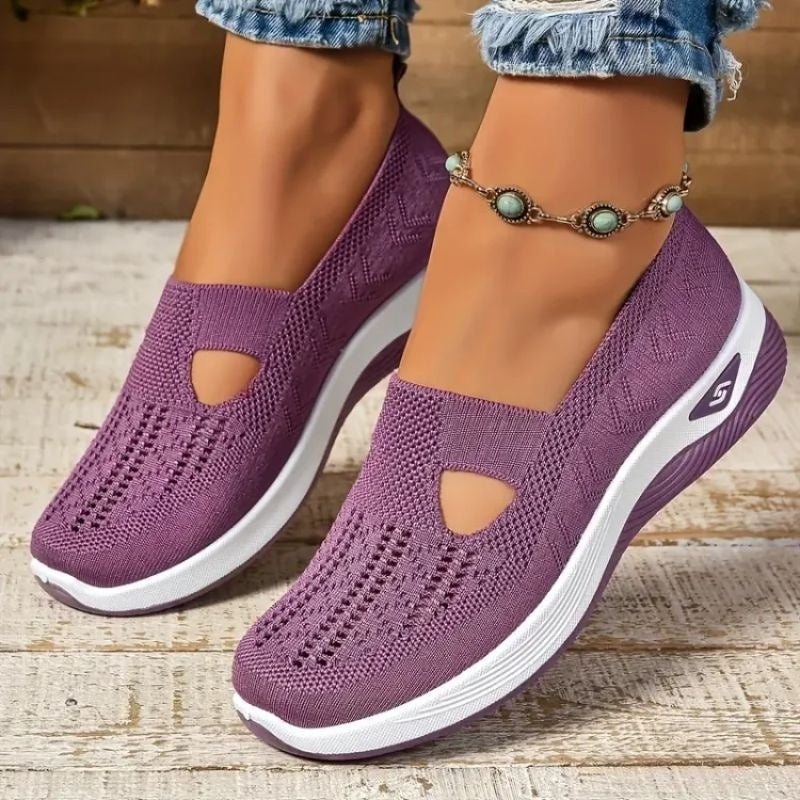 Márta | Mokaszin Női Kötött Anyagú Slip-on