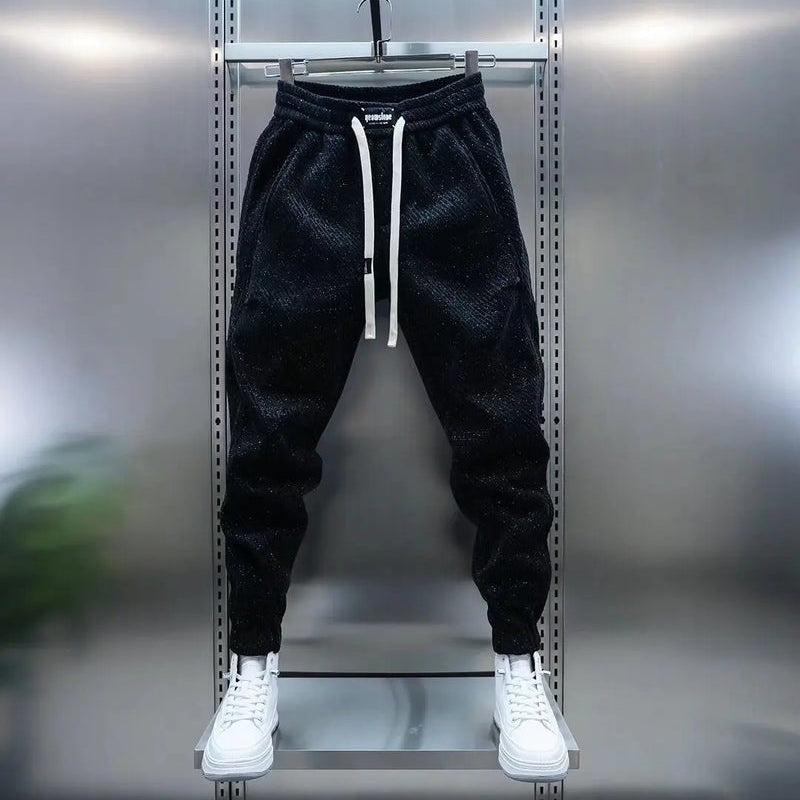 Maximilian | Jogginghose Herren Strukturstoff Kordelzug