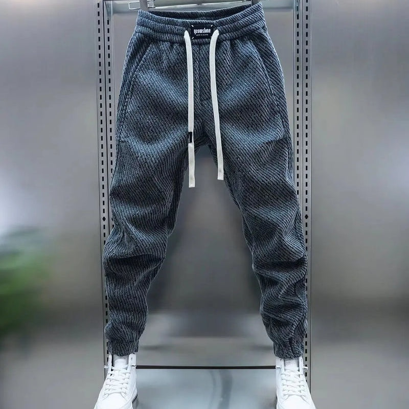 Maximilian | Jogginghose Herren Strukturstoff Kordelzug