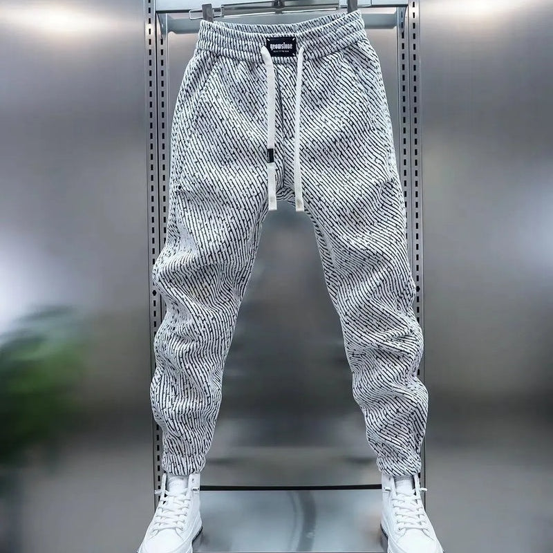 Maximilian | Jogginghose Herren Strukturstoff Kordelzug