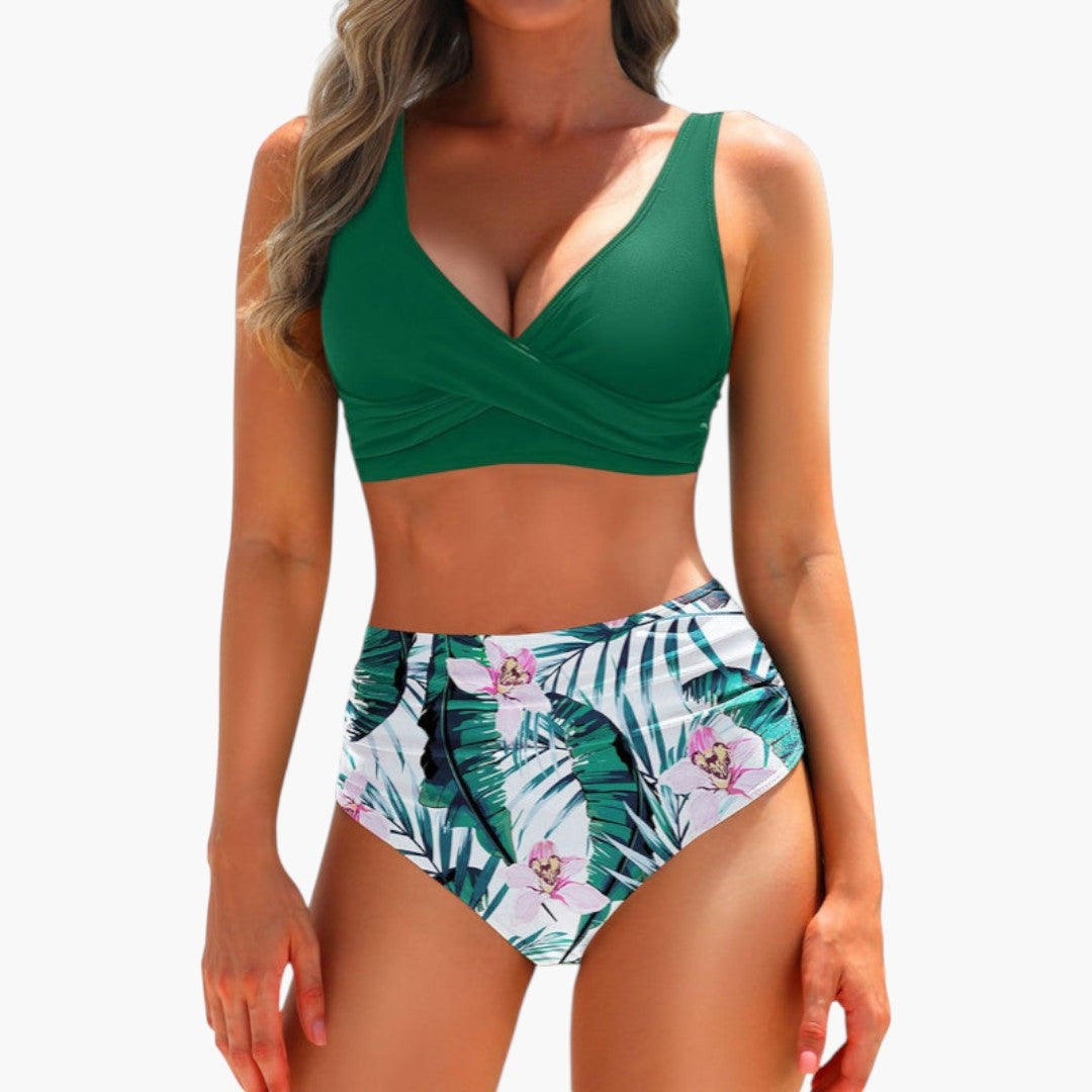 Melinda | Bikini Szett Női Kétrészes Magas Derekú