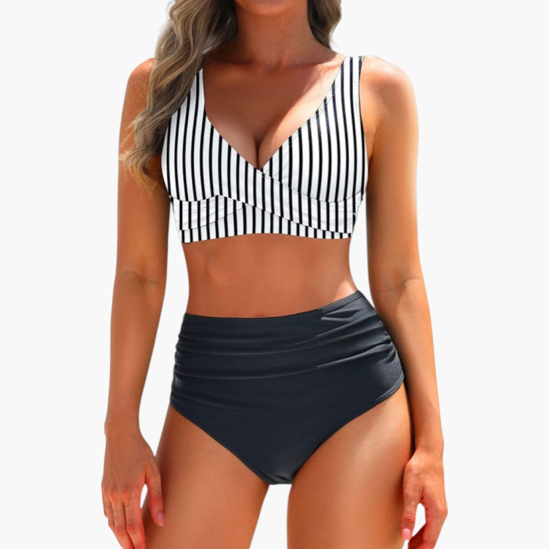 Melinda | Bikini Szett Női Kétrészes Magas Derekú