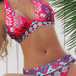Melinda | Bikini Szett Női Virágmintás Trópusi