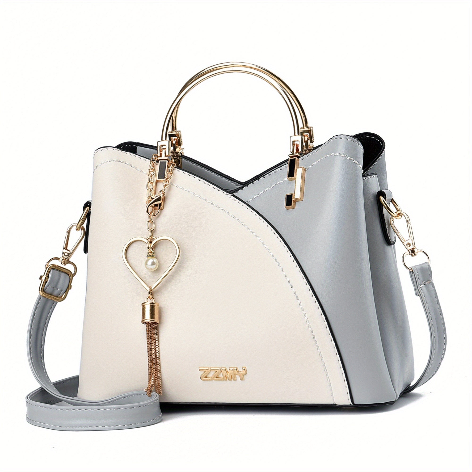 Mónika | Crossbody Táska Női Kétszínű Bojtos
