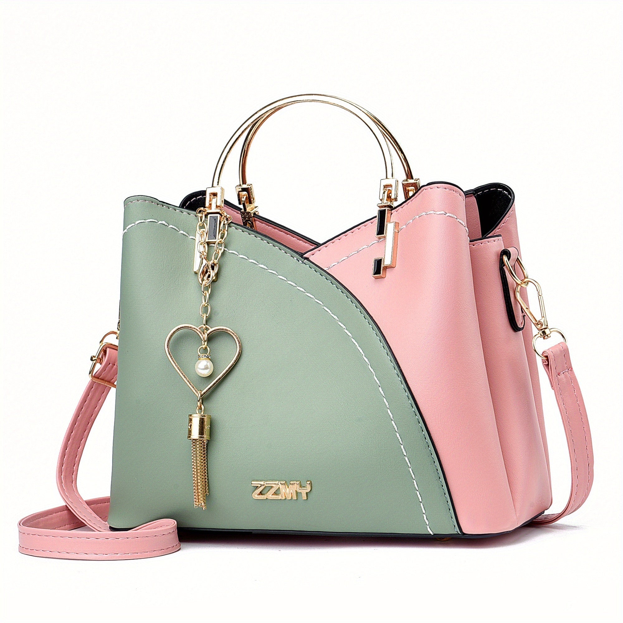 Mónika | Crossbody Táska Női Kétszínű Bojtos