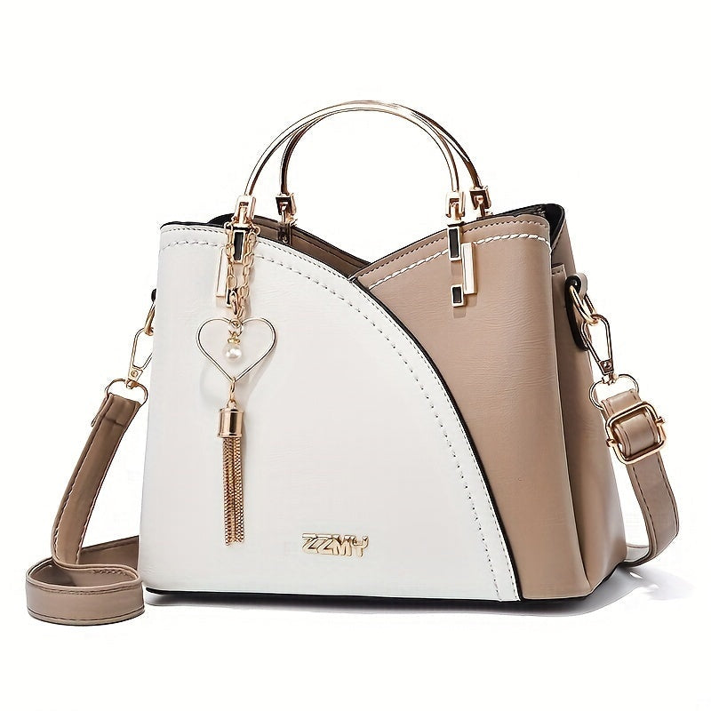 Mónika | Crossbody Táska Női Kétszínű Bojtos