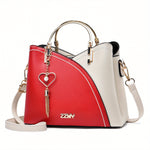 Mónika | Crossbody Táska Női Kétszínű Bojtos