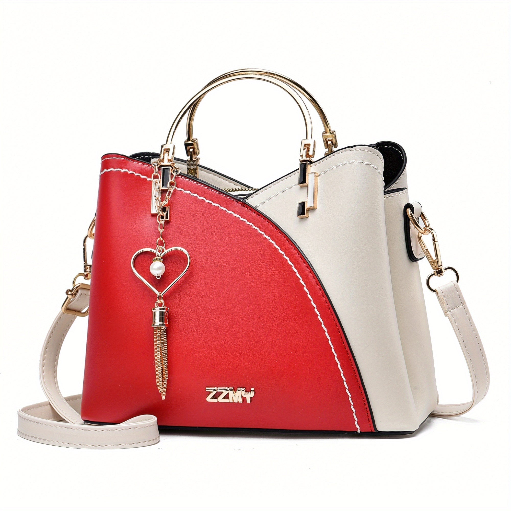 Mónika | Crossbody Táska Női Kétszínű Bojtos