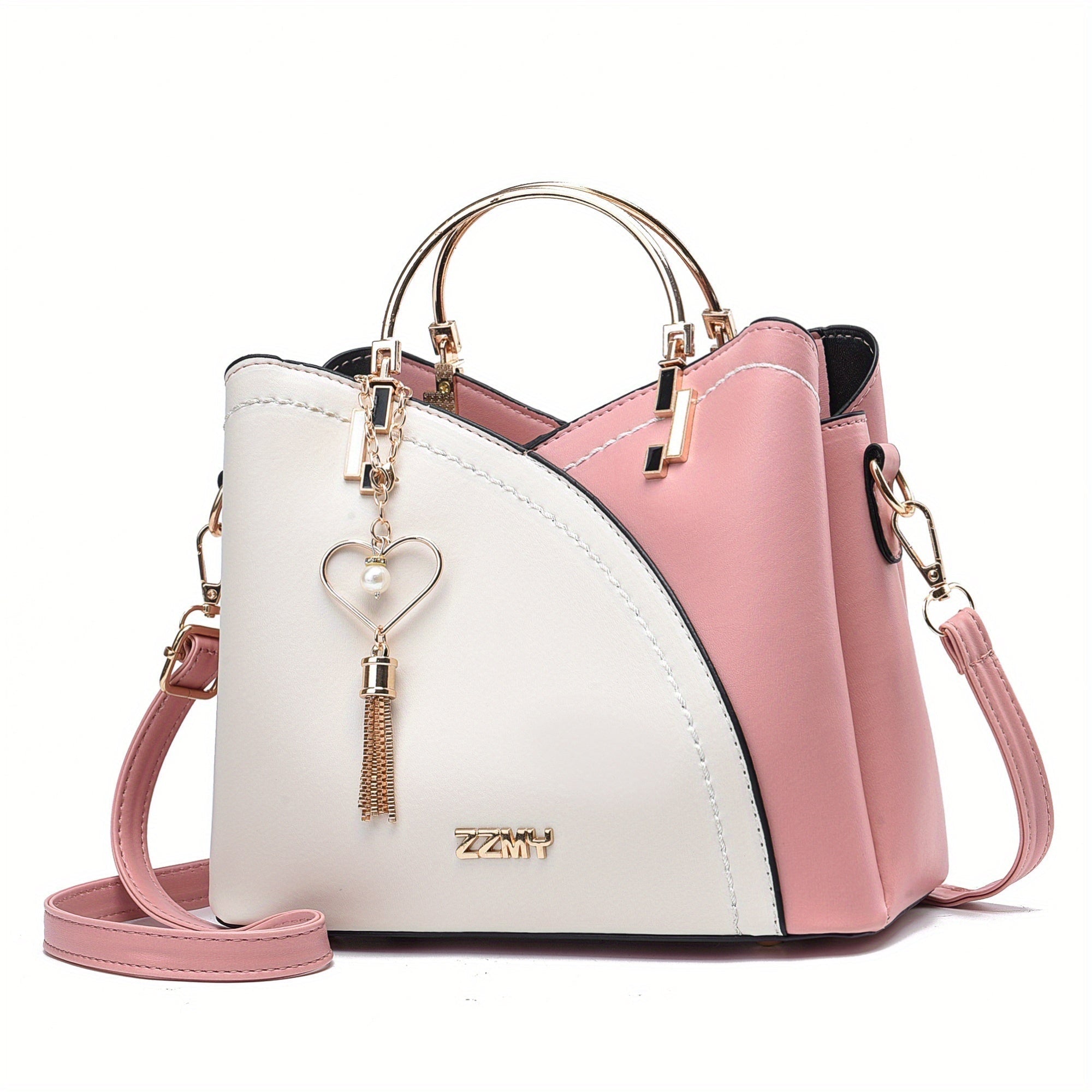 Mónika | Crossbody Táska Női Kétszínű Bojtos