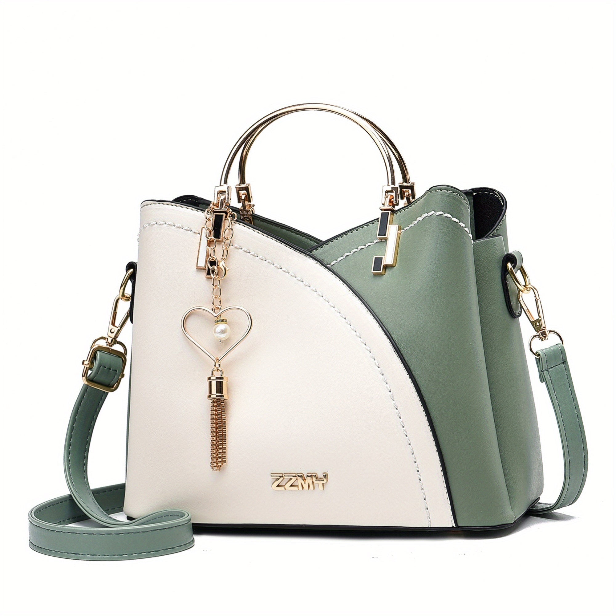 Mónika | Crossbody Táska Női Kétszínű Bojtos