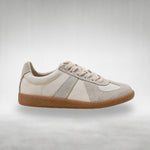 Mónika | Női Mokaszin Fűzős Sneaker Bézs