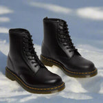 Nathalie | Schnürstiefel aus Leder Damen Robuste Gummisohle