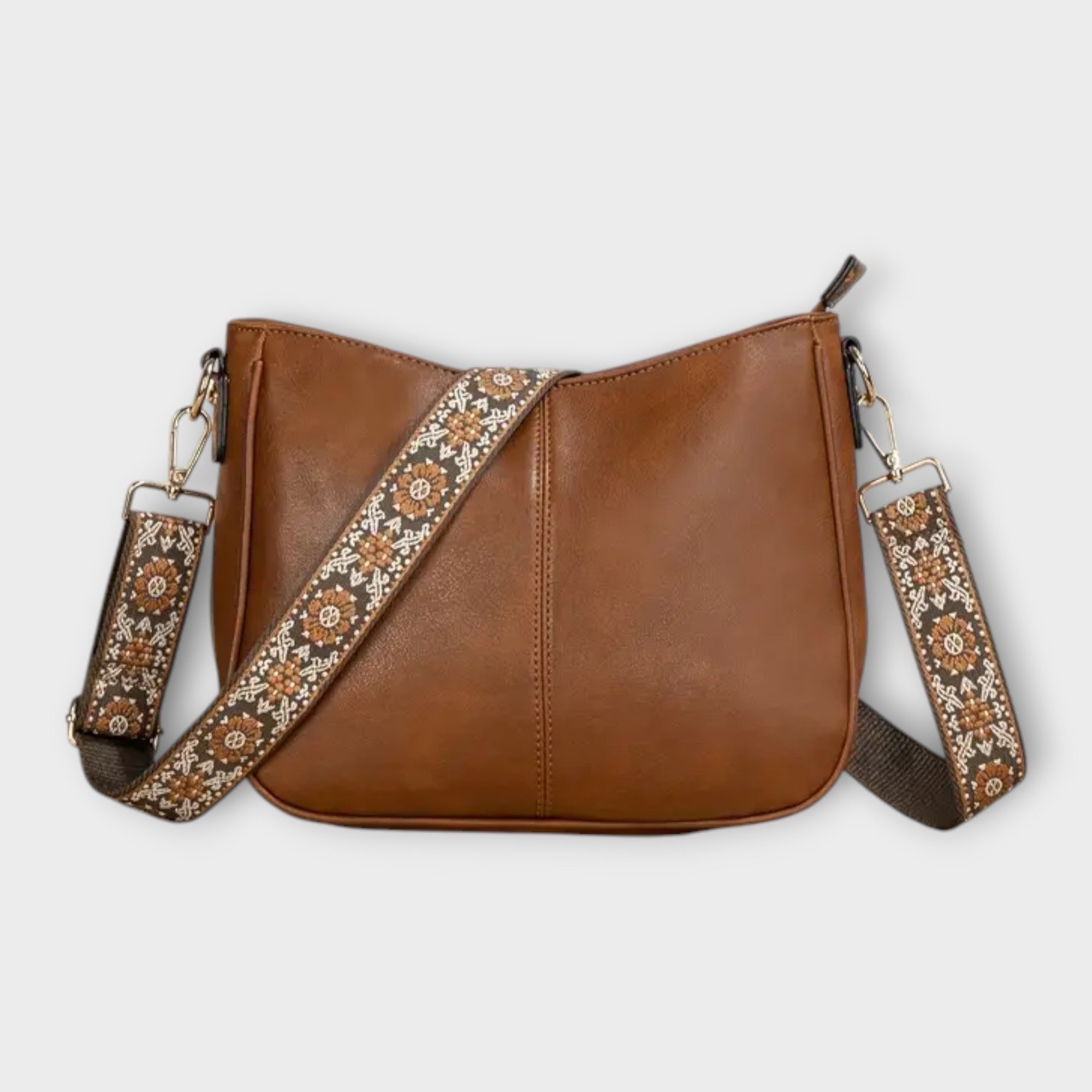 Nikolett | Crossbody Táska Női Bőr Boho Stílusú