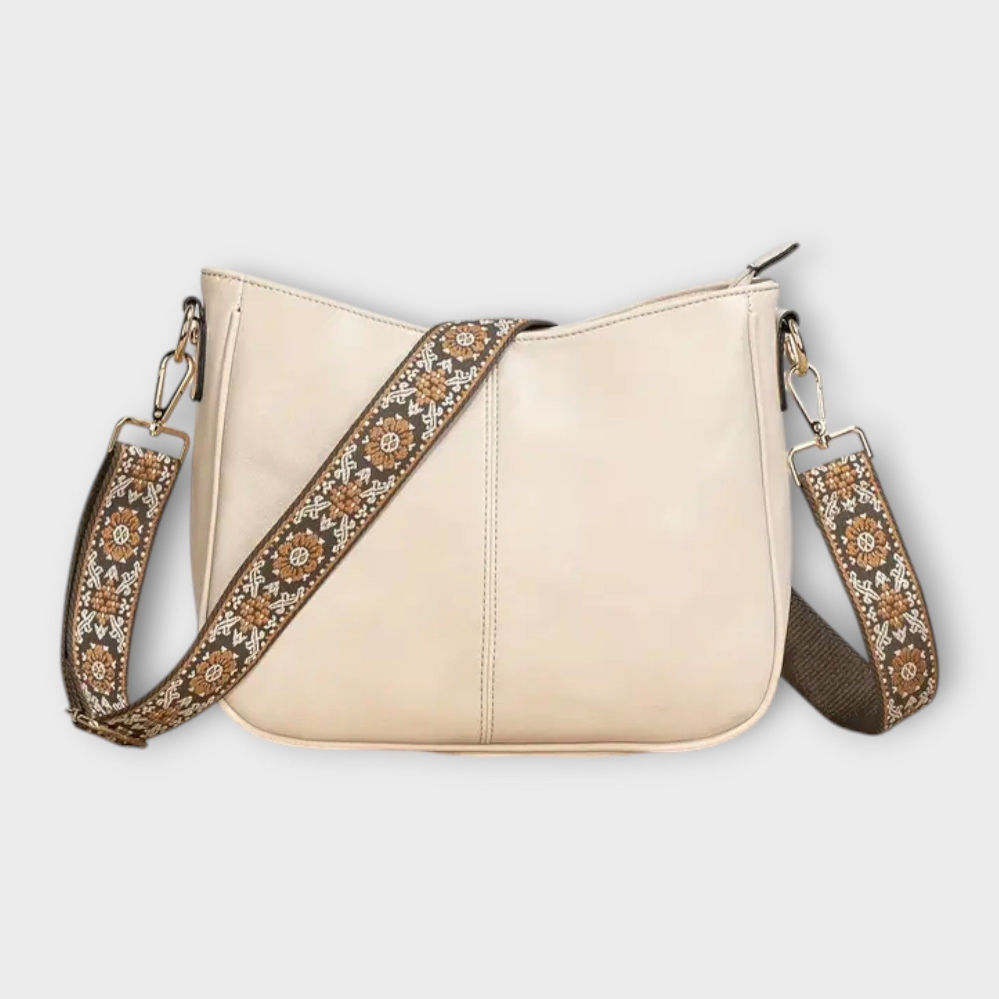 Nikolett | Crossbody Táska Női Bőr Boho Stílusú