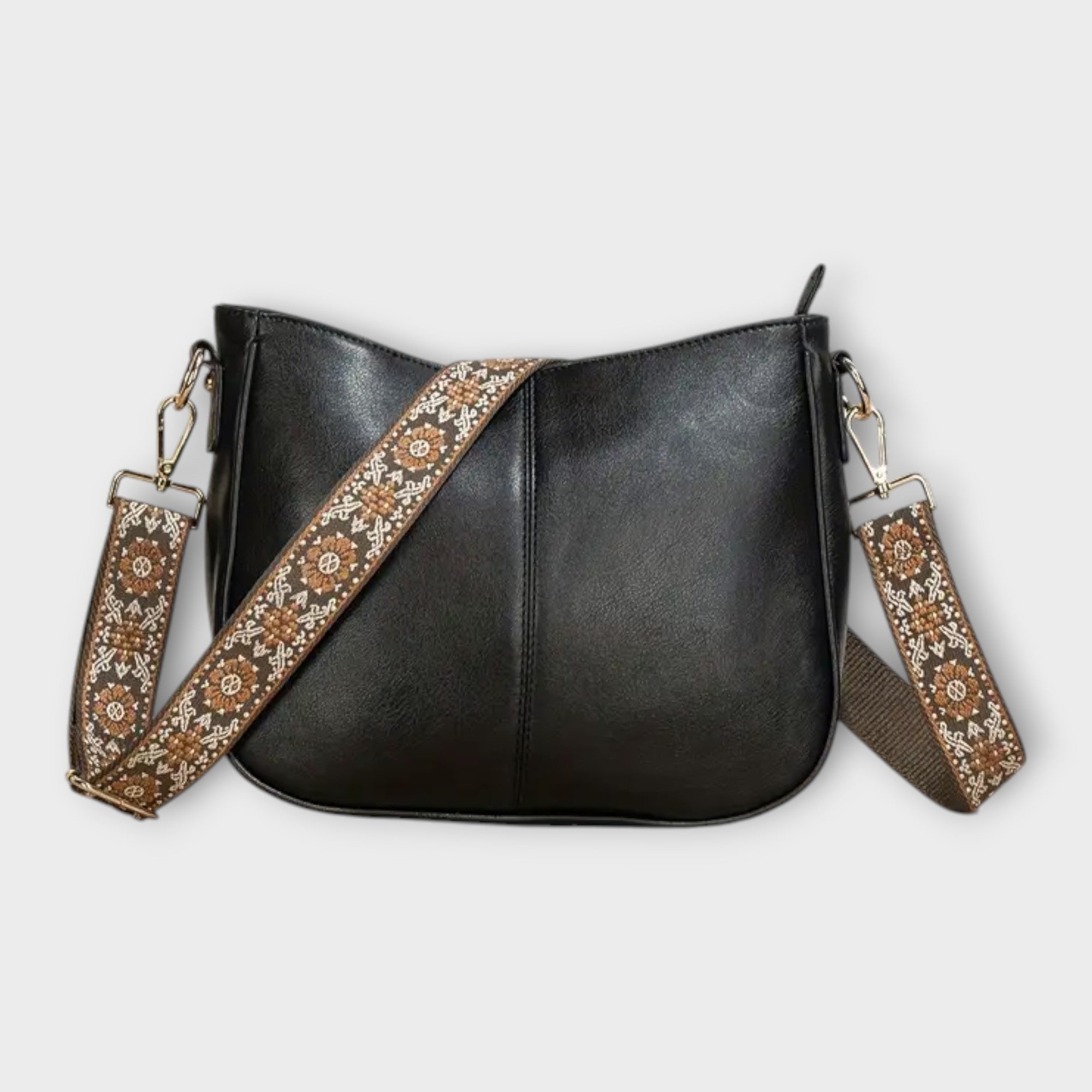 Nikolett | Crossbody Táska Női Bőr Boho Stílusú