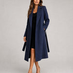Nóra | Trench Coat Hosszú Női Öves Szövet