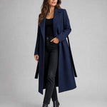 Nóra | Trench Coat Hosszú Női Öves Szövet